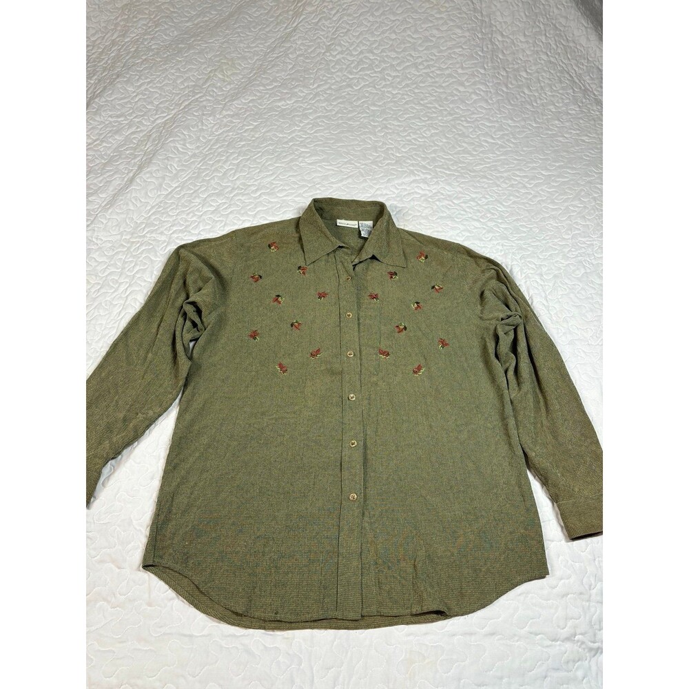 White Stag Vintage Button Down Womens Fall shirt size large